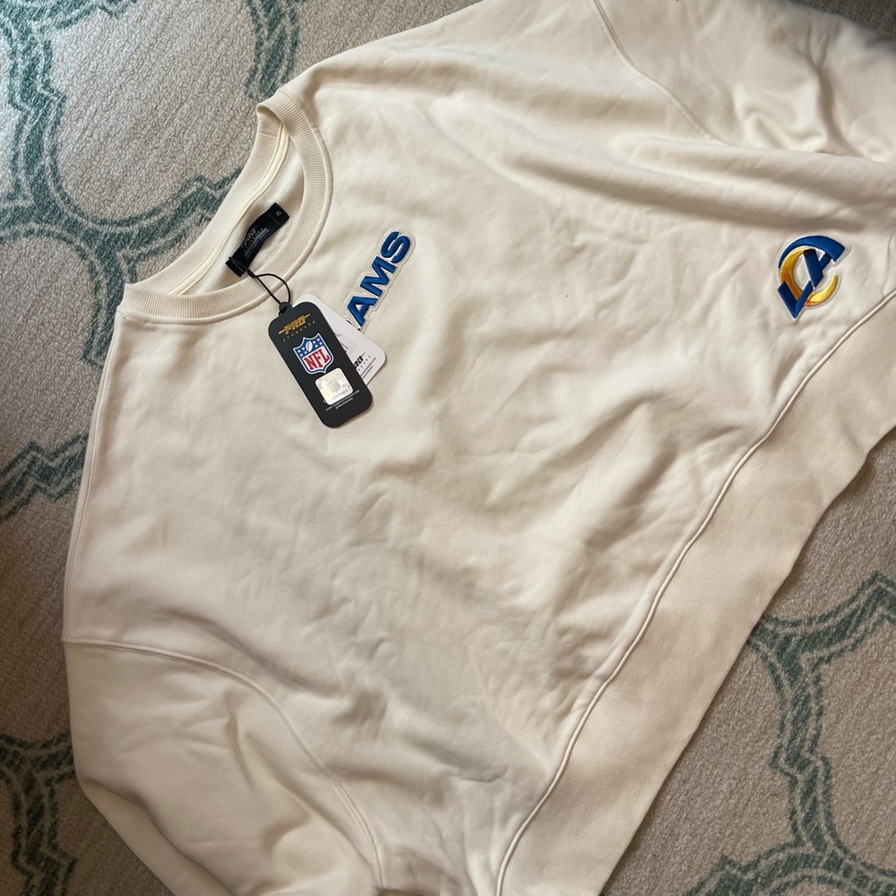 NFL Team Cream Sweater